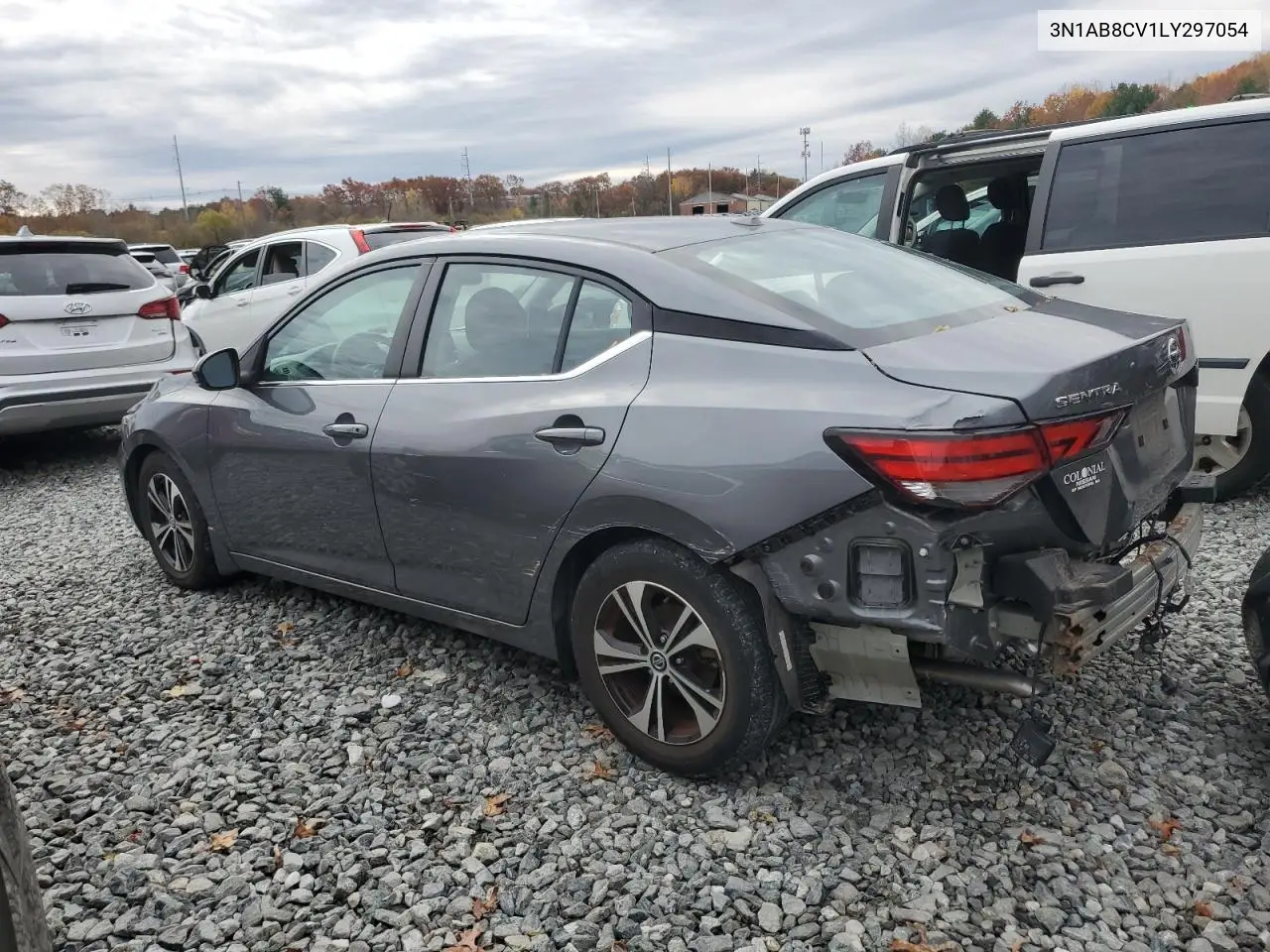 3N1AB8CV1LY297054 2020 Nissan Sentra Sv