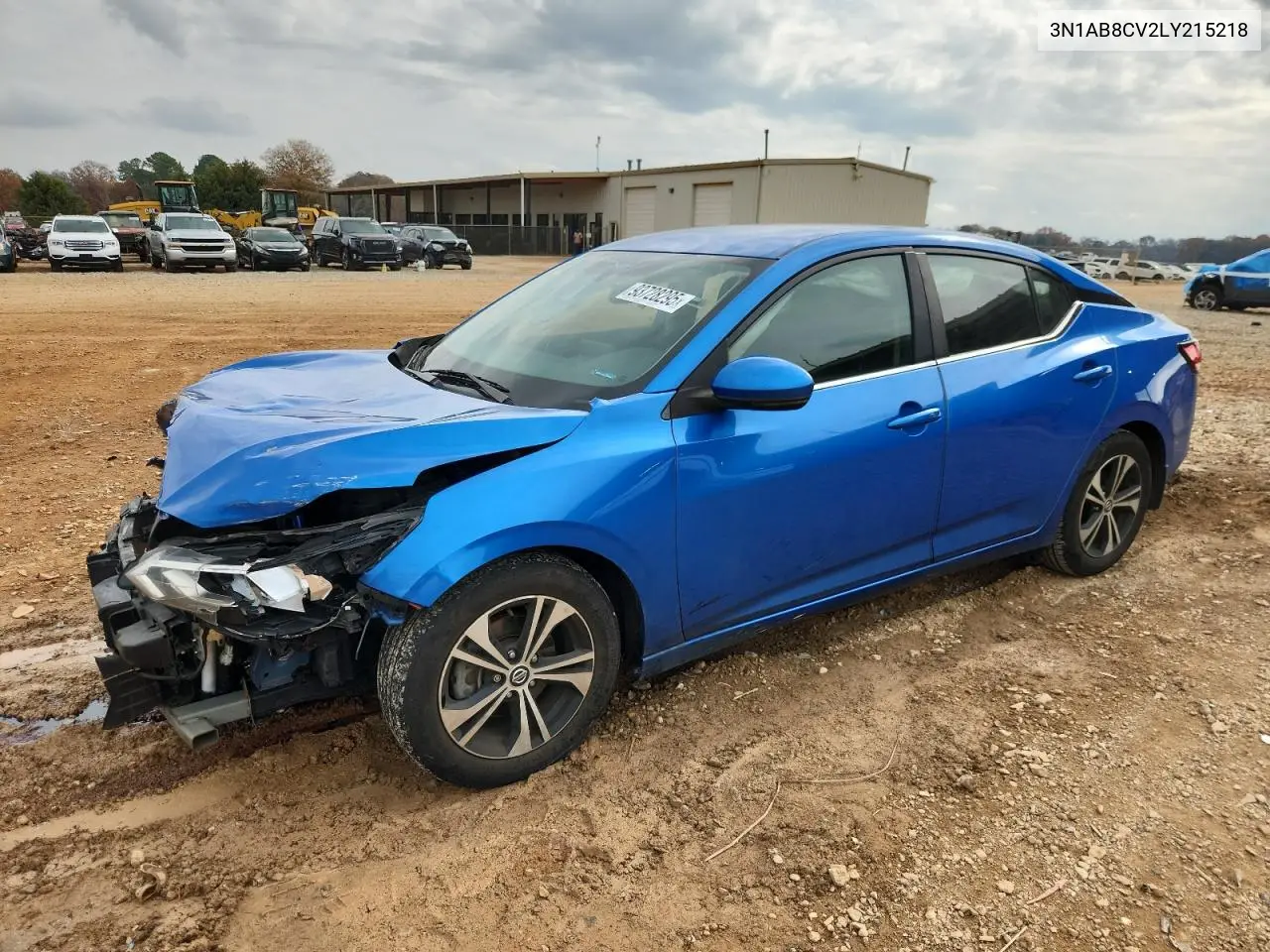 3N1AB8CV2LY215218 2020 Nissan Sentra Sv