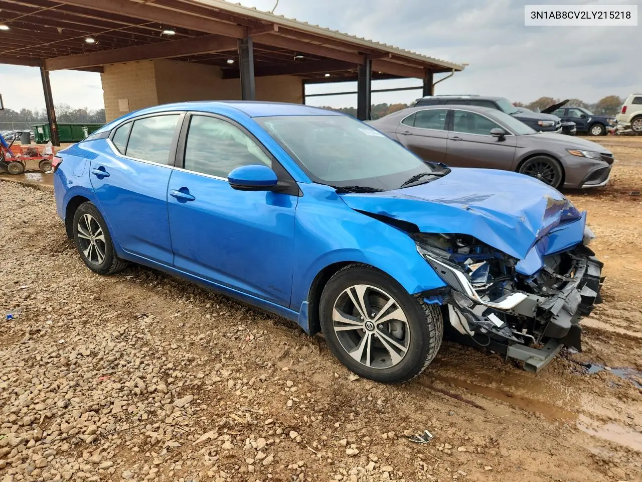 3N1AB8CV2LY215218 2020 Nissan Sentra Sv