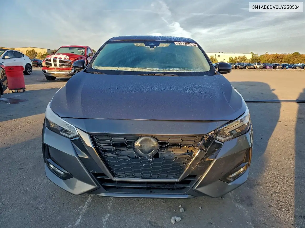 3N1AB8DV0LY258504 2020 Nissan Sentra Sr