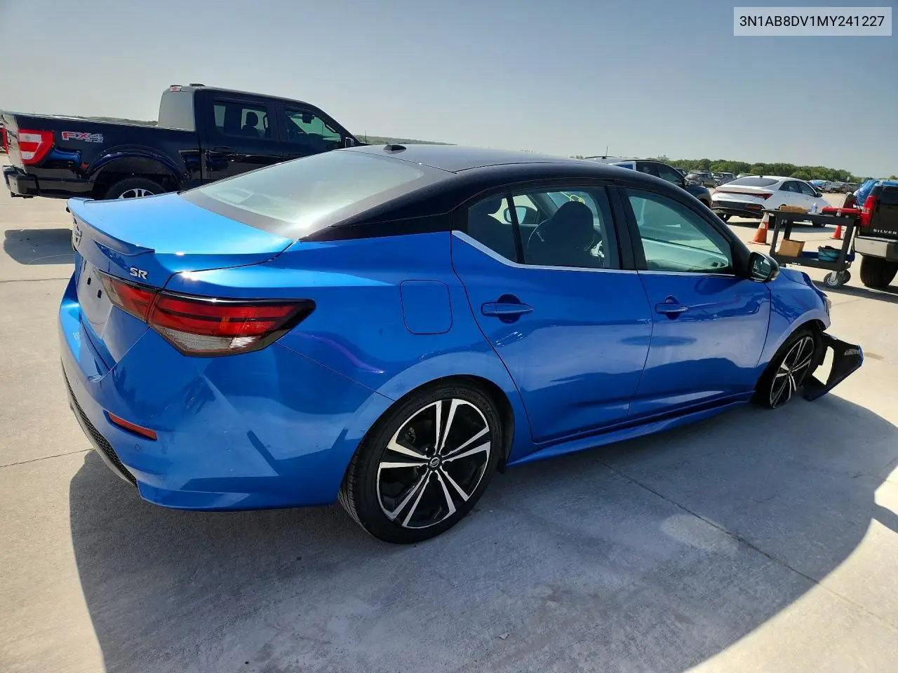 2021 Nissan Sentra Sr VIN: 3N1AB8DV1MY241227 Lot: 60151916