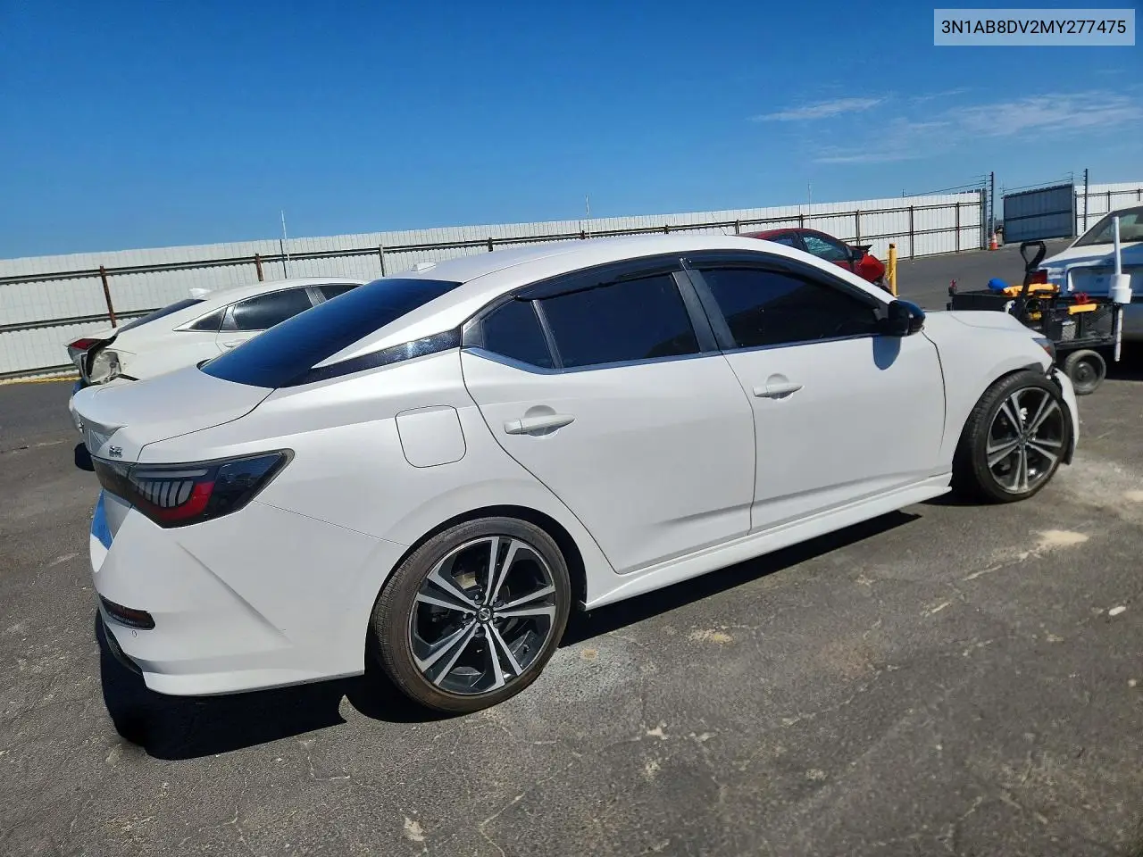 2021 Nissan Sentra Sr VIN: 3N1AB8DV2MY277475 Lot: 60198456