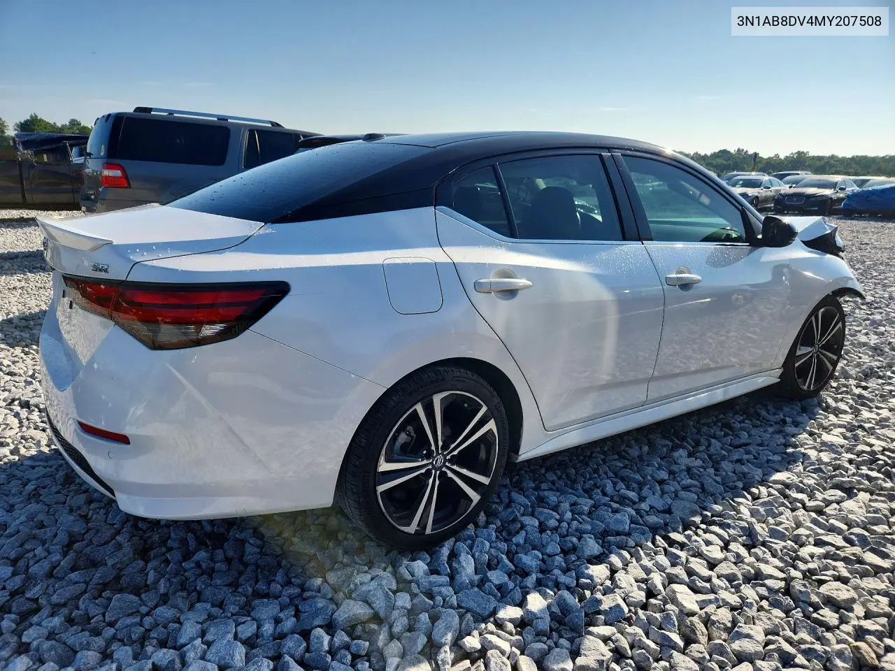 2021 Nissan Sentra Sr VIN: 3N1AB8DV4MY207508 Lot: 61383176