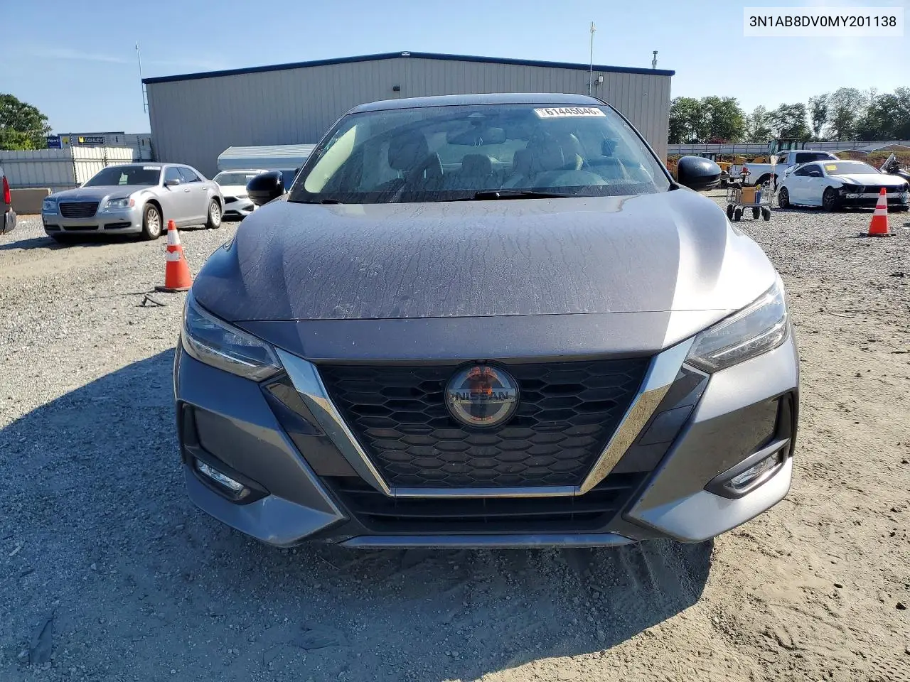 2021 Nissan Sentra Sr VIN: 3N1AB8DV0MY201138 Lot: 61445046
