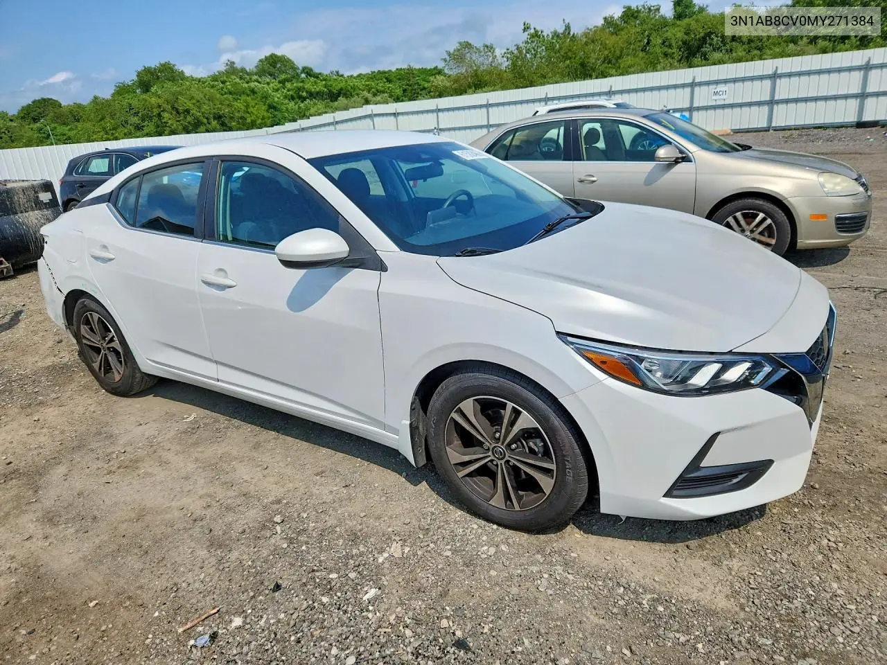 2021 Nissan Sentra Sv VIN: 3N1AB8CV0MY271384 Lot: 61592466