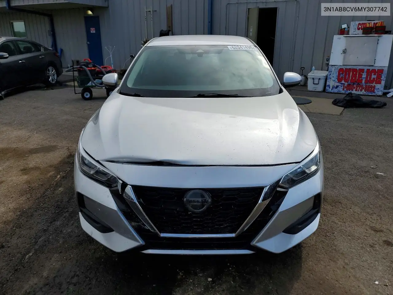 2021 Nissan Sentra Sv VIN: 3N1AB8CV6MY307742 Lot: 62041496