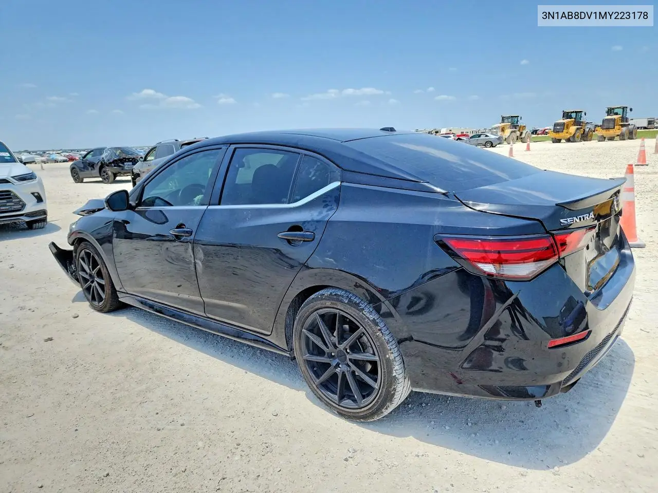 2021 Nissan Sentra Sr VIN: 3N1AB8DV1MY223178 Lot: 62277916
