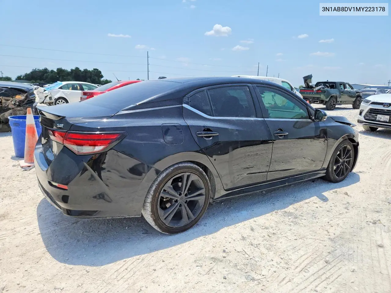 2021 Nissan Sentra Sr VIN: 3N1AB8DV1MY223178 Lot: 62277916