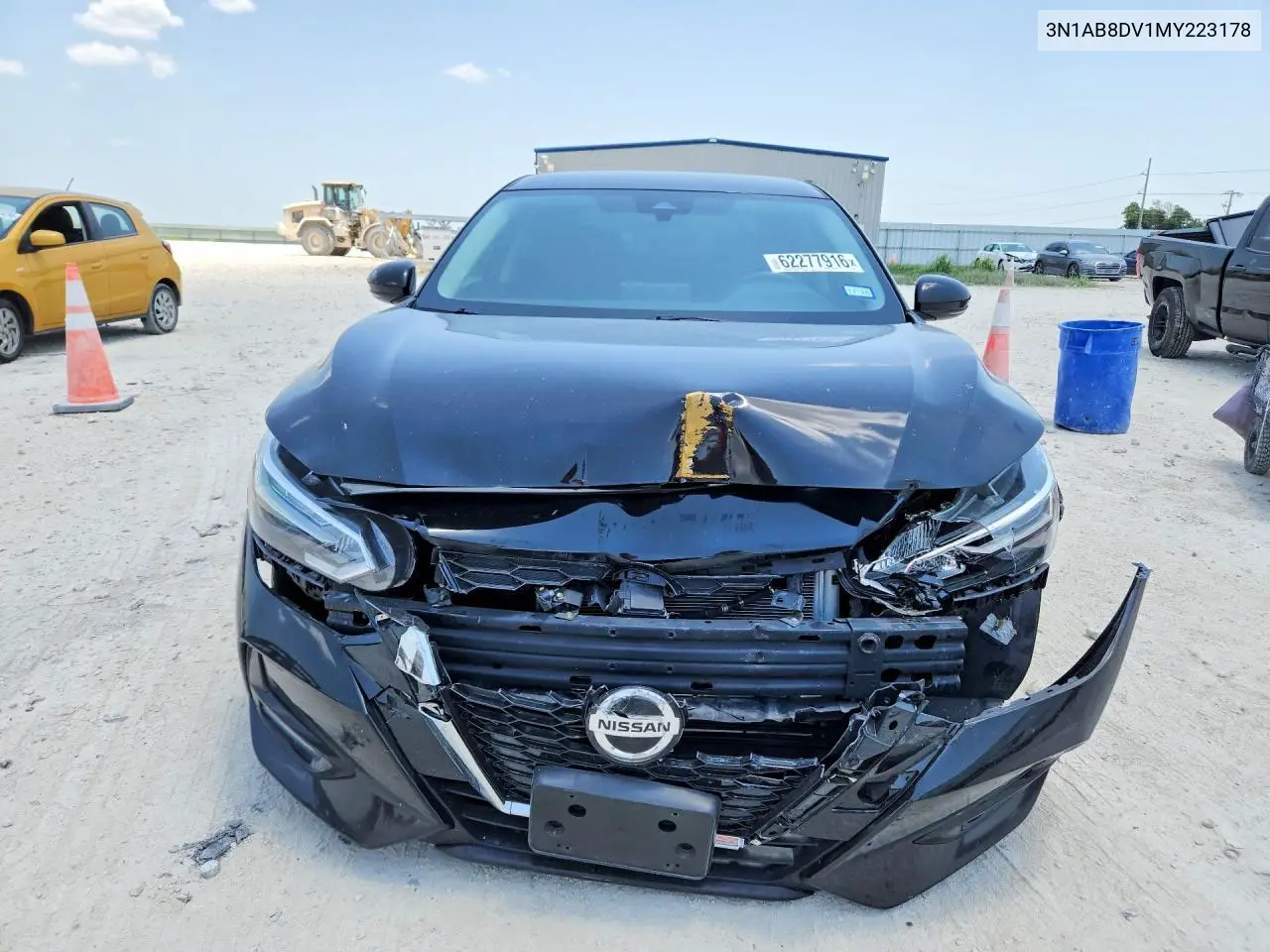 2021 Nissan Sentra Sr VIN: 3N1AB8DV1MY223178 Lot: 62277916