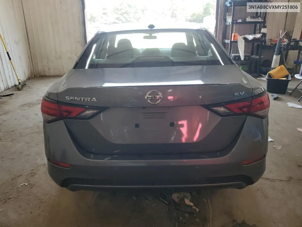 3N1AB8CVXMY251806 2021 Nissan Sentra Sv