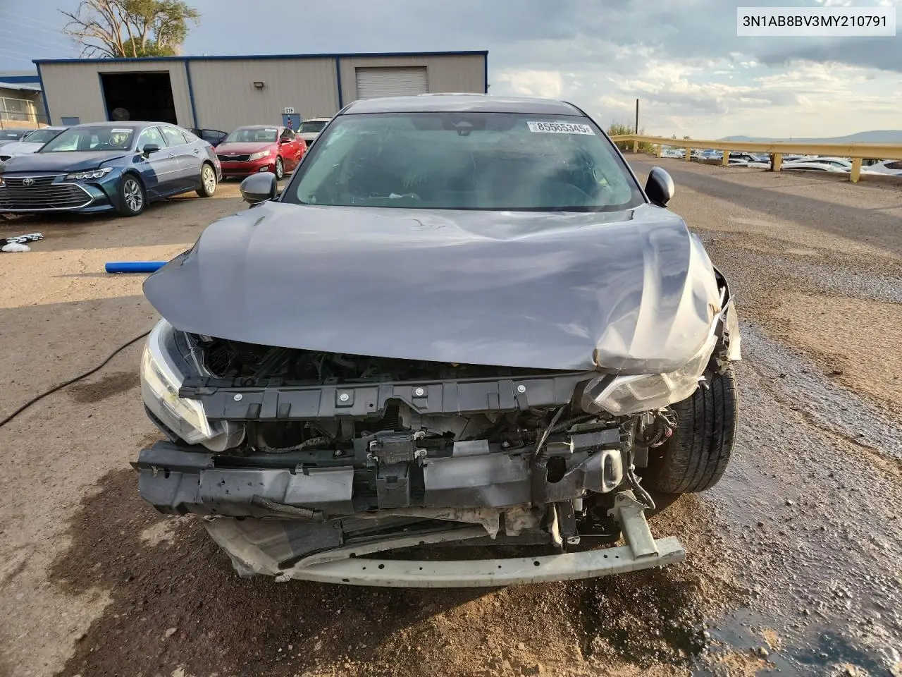 3N1AB8BV3MY210791 2021 Nissan Sentra S