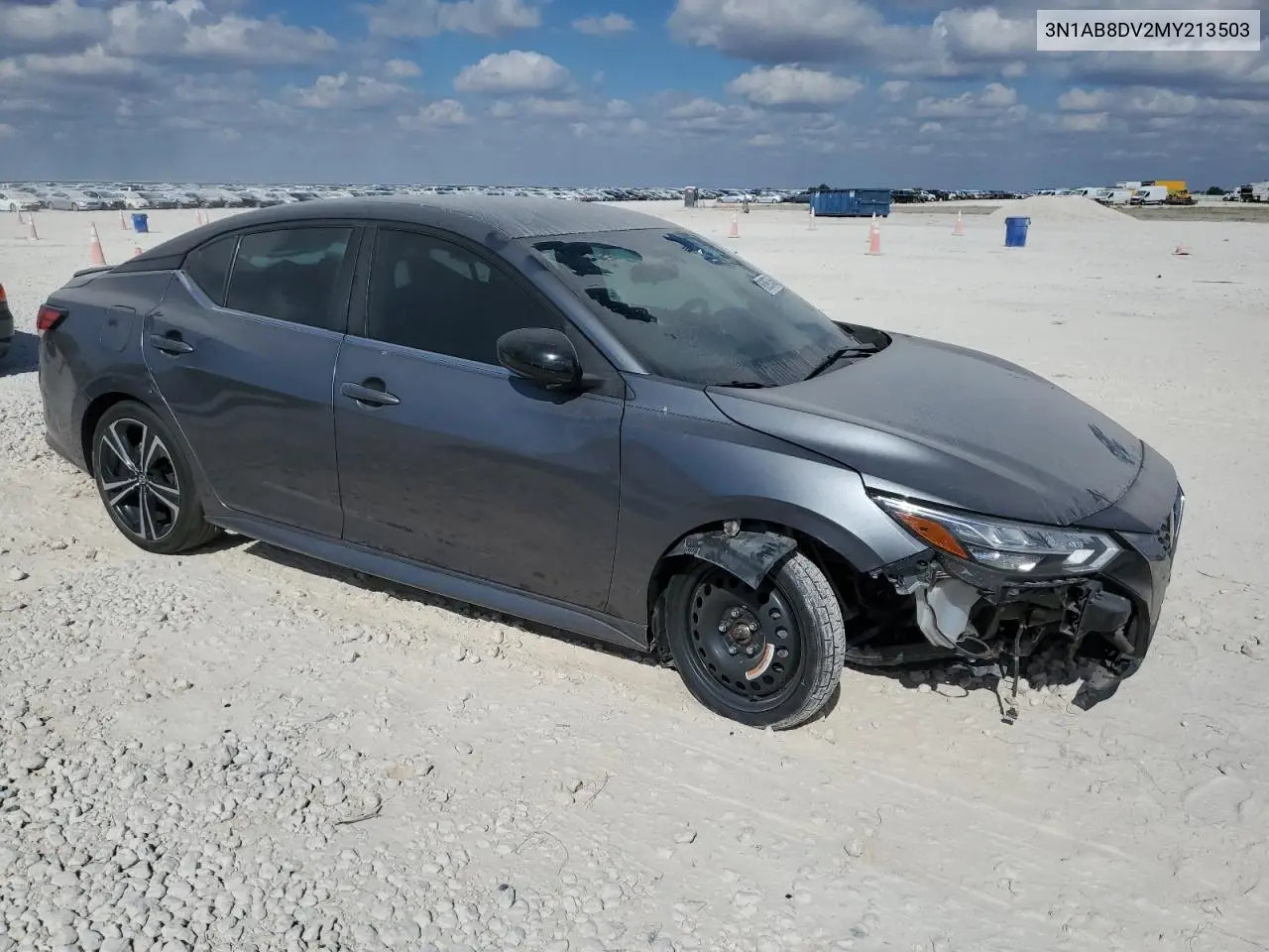 3N1AB8DV2MY213503 2021 Nissan Sentra Sr