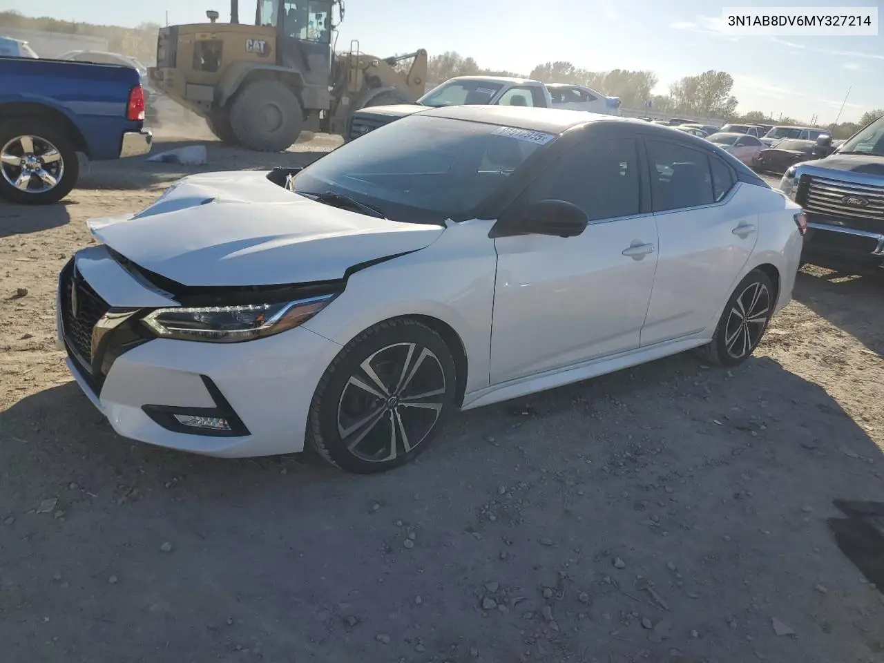 3N1AB8DV6MY327214 2021 Nissan Sentra Sr