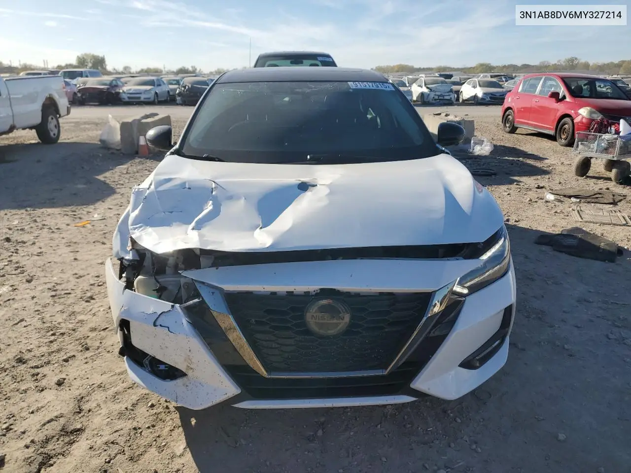 3N1AB8DV6MY327214 2021 Nissan Sentra Sr