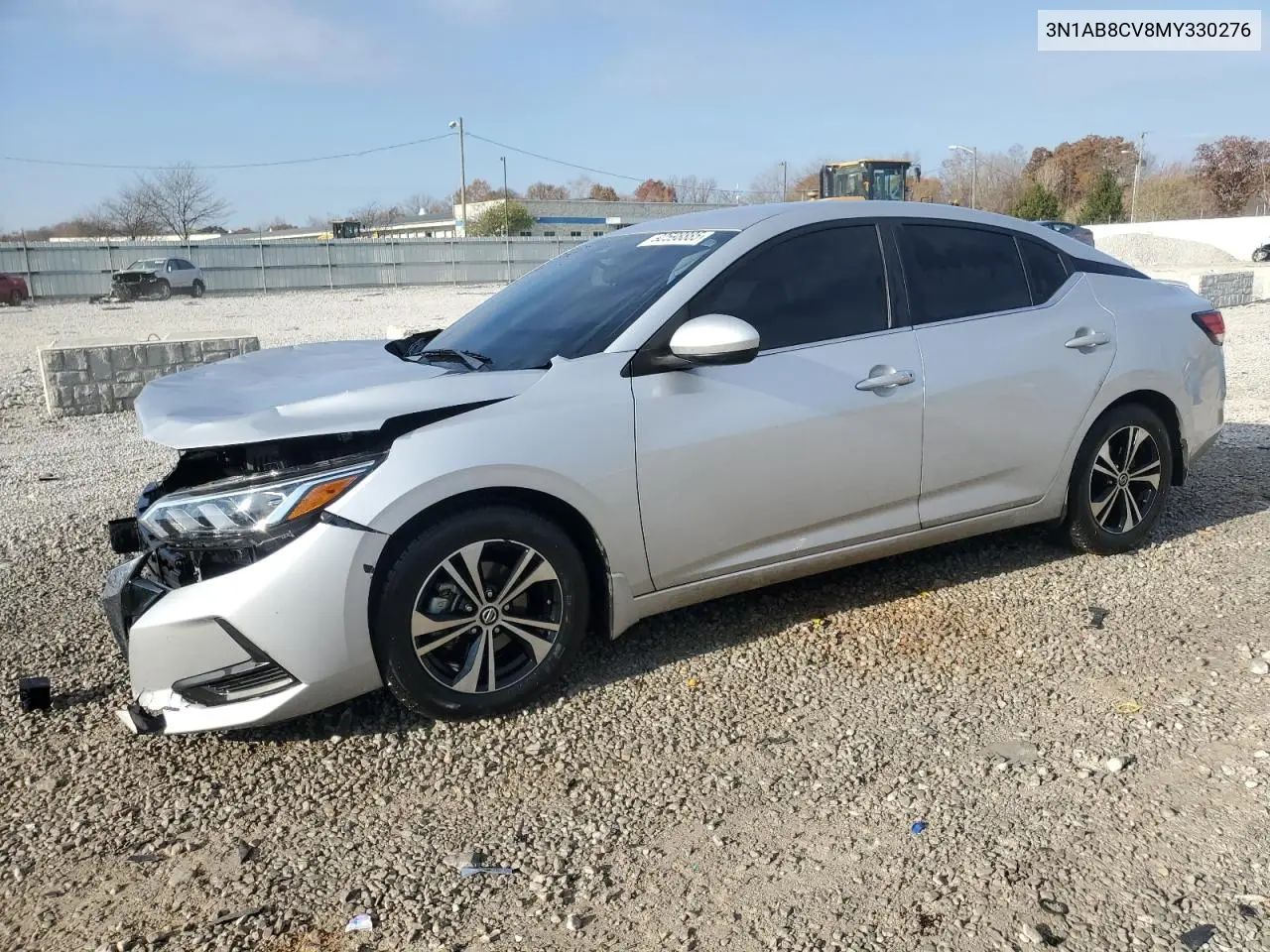 3N1AB8CV8MY330276 2021 Nissan Sentra Sv