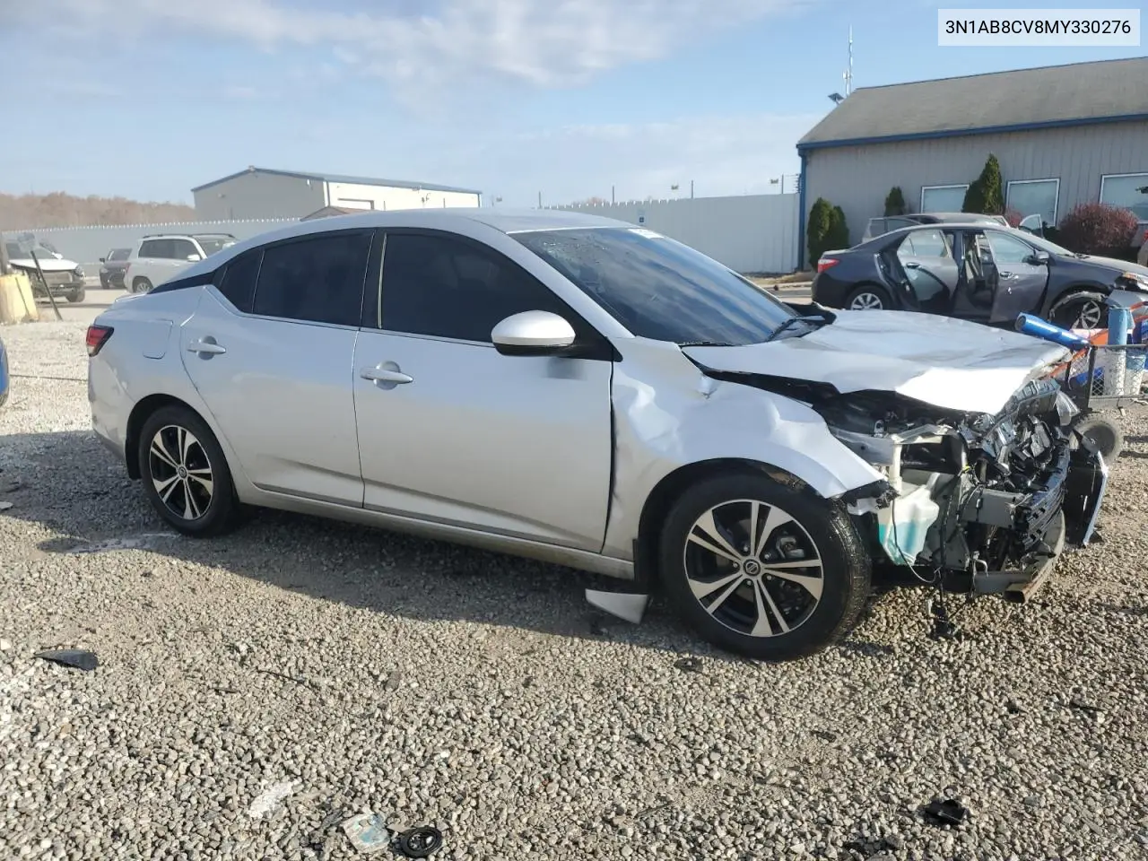 3N1AB8CV8MY330276 2021 Nissan Sentra Sv
