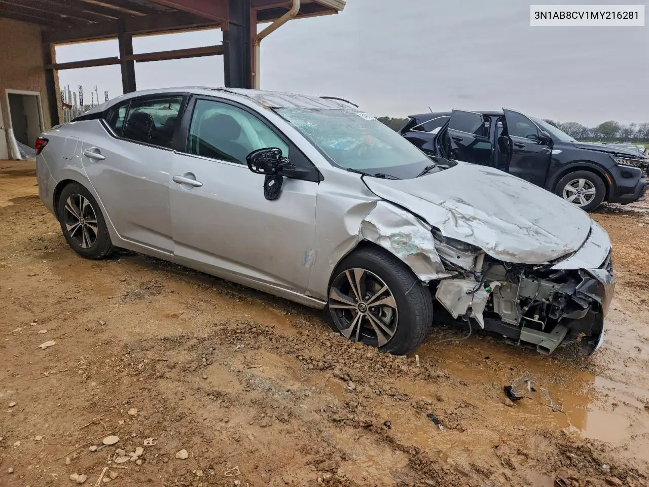 3N1AB8CV1MY216281 2021 Nissan Sentra Sv