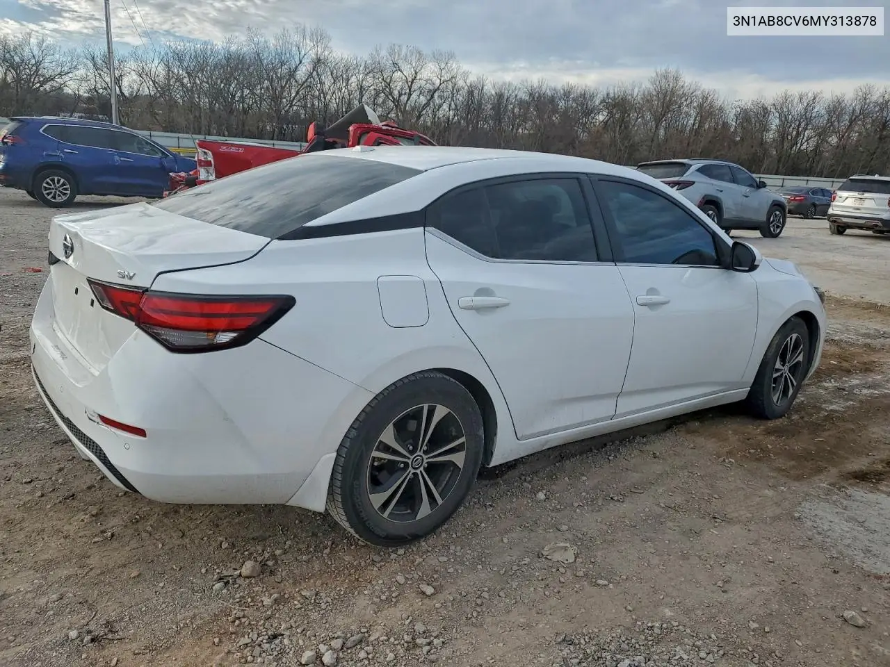 3N1AB8CV6MY313878 2021 Nissan Sentra Sv
