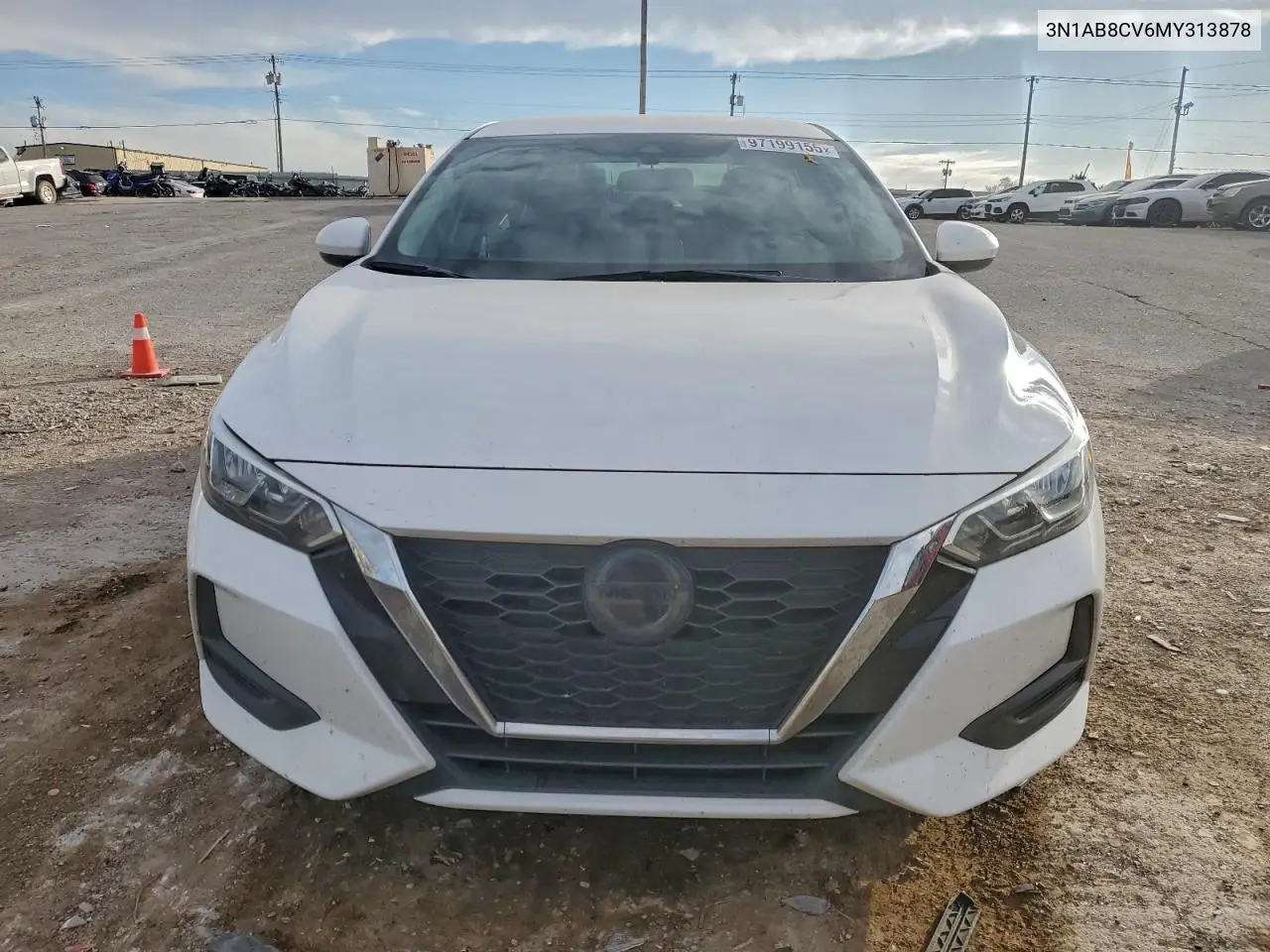3N1AB8CV6MY313878 2021 Nissan Sentra Sv