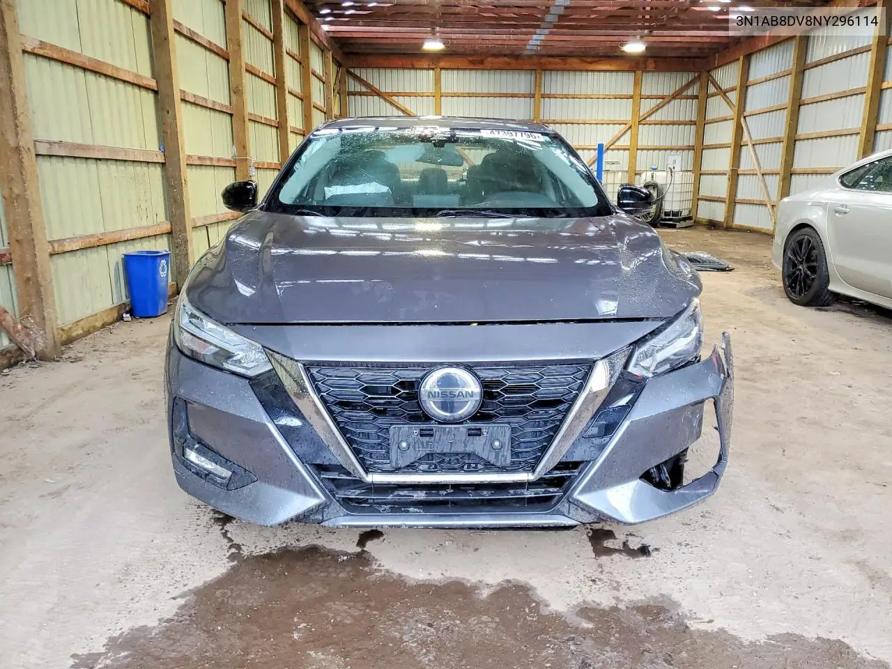 2022 Nissan Sentra Sr VIN: 3N1AB8DV8NY296114 Lot: 47397796