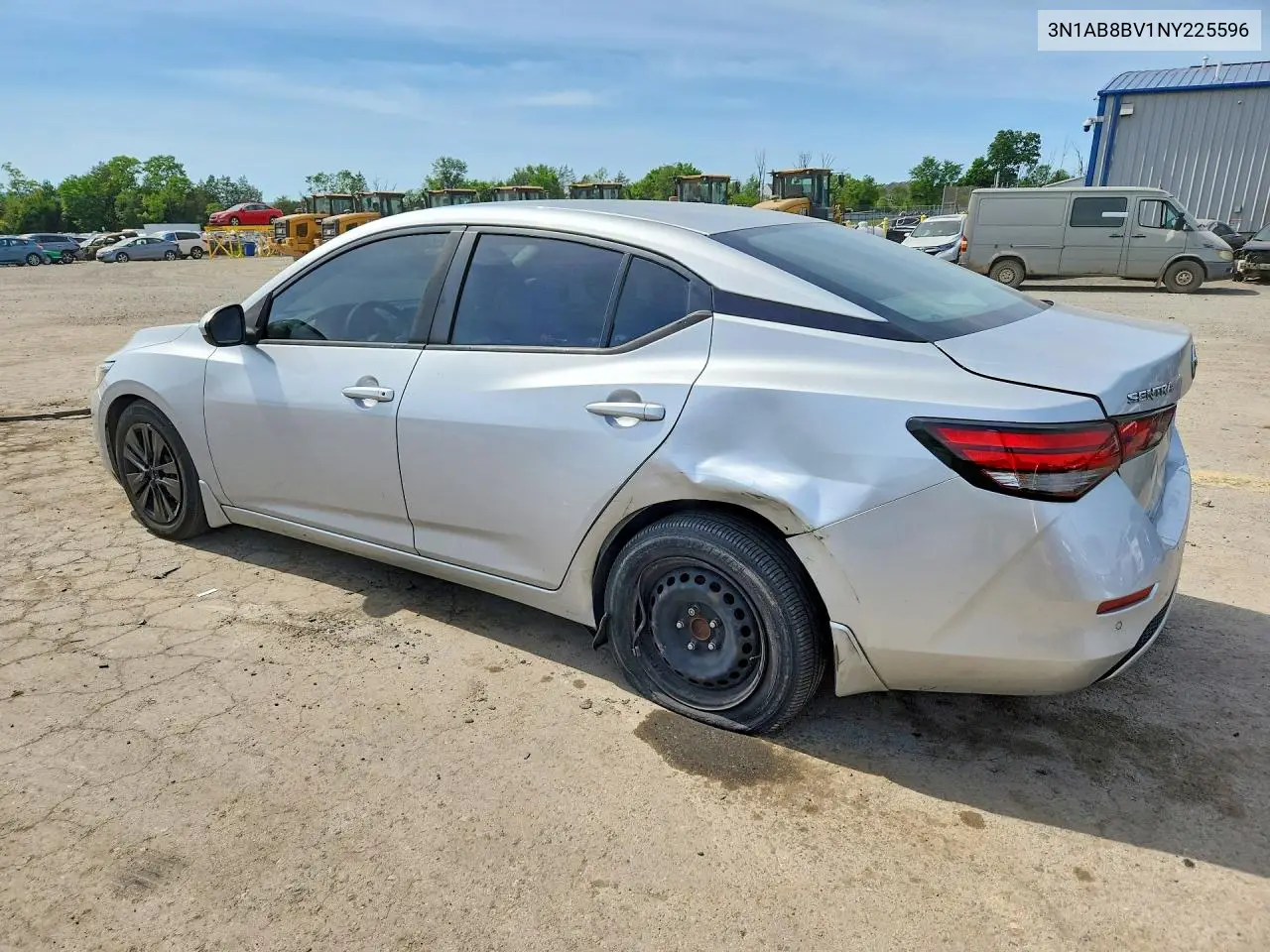 2022 Nissan Sentra S VIN: 3N1AB8BV1NY225596 Lot: 56258086