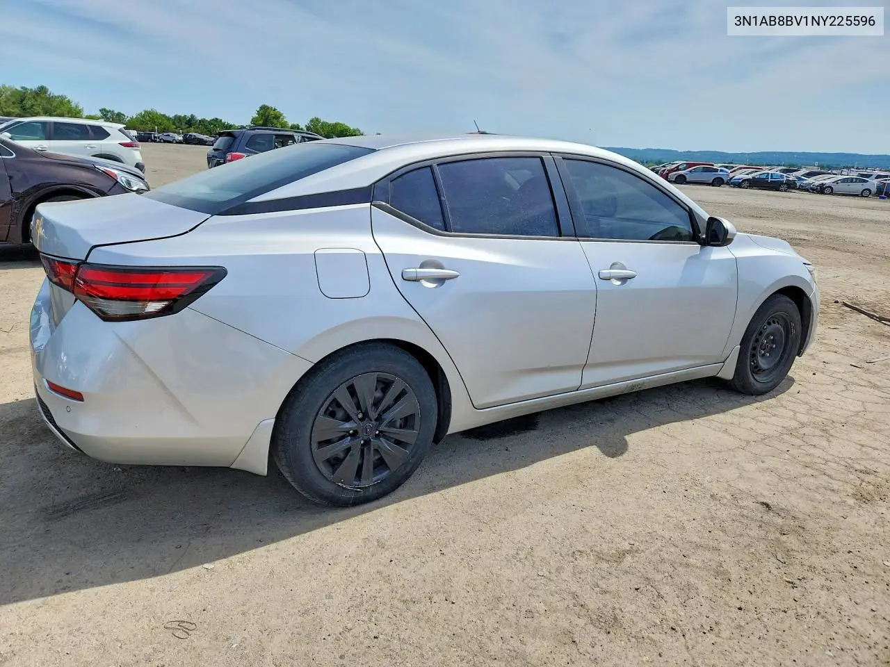 2022 Nissan Sentra S VIN: 3N1AB8BV1NY225596 Lot: 56258086