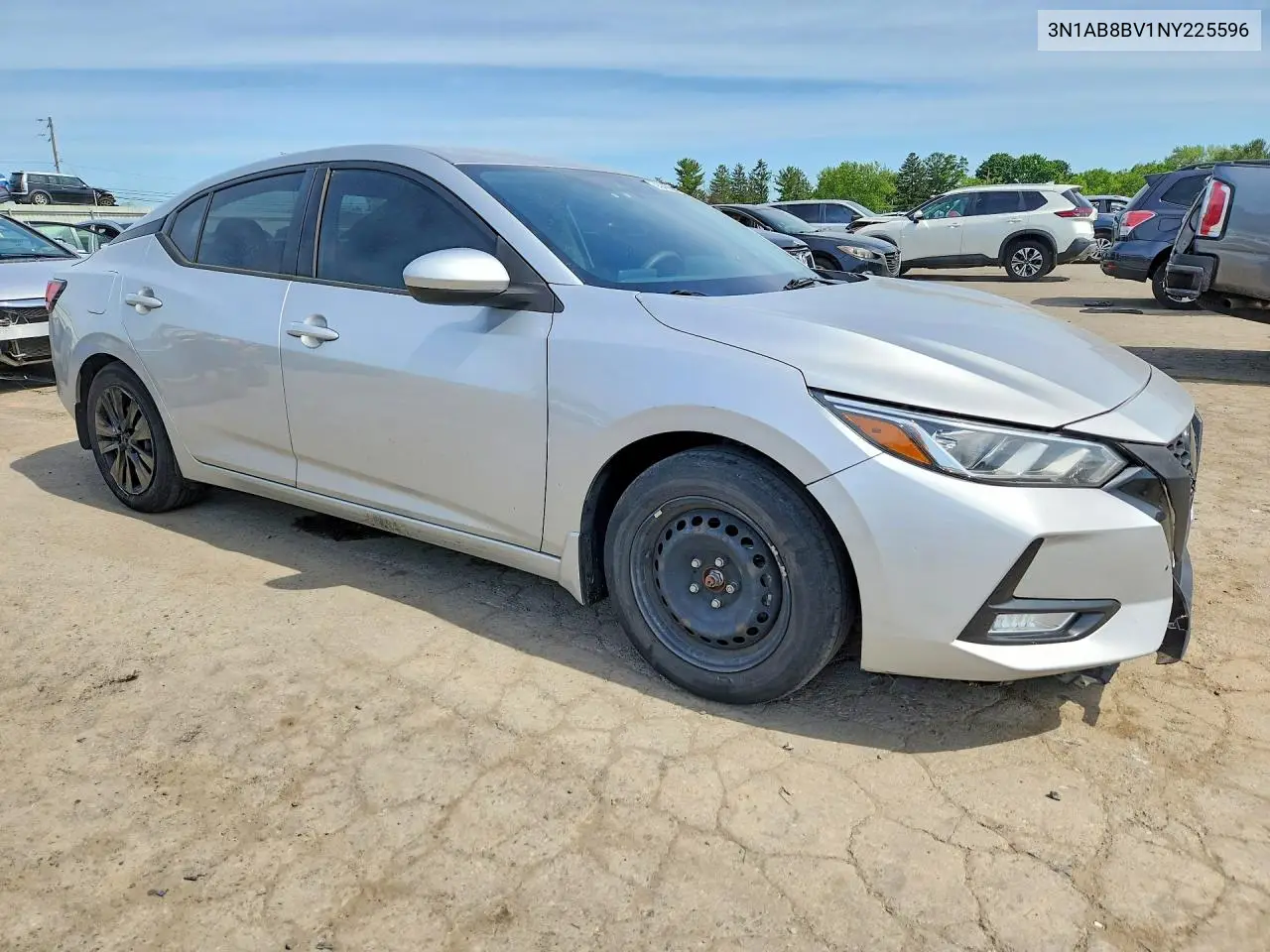 2022 Nissan Sentra S VIN: 3N1AB8BV1NY225596 Lot: 56258086