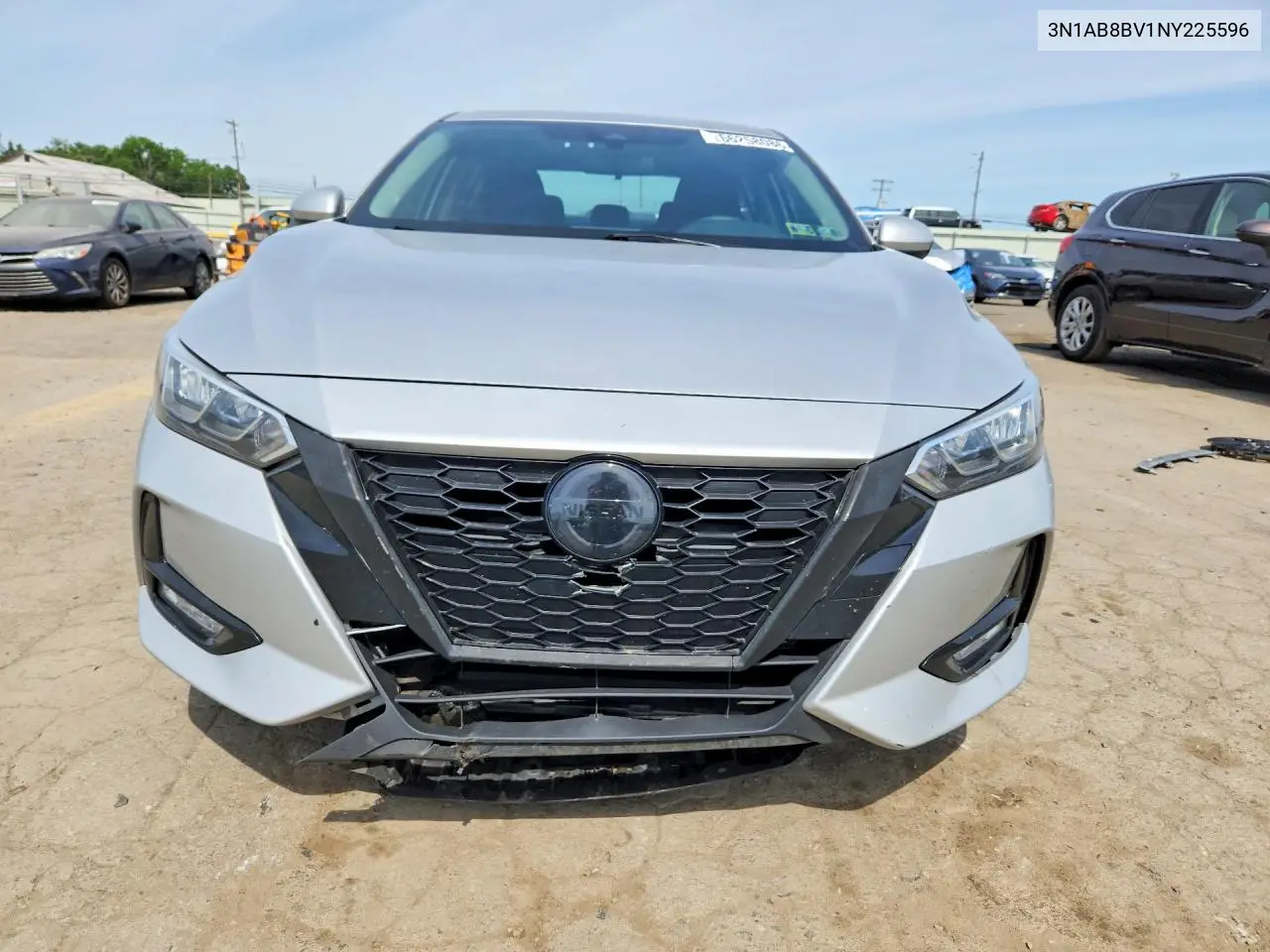 2022 Nissan Sentra S VIN: 3N1AB8BV1NY225596 Lot: 56258086