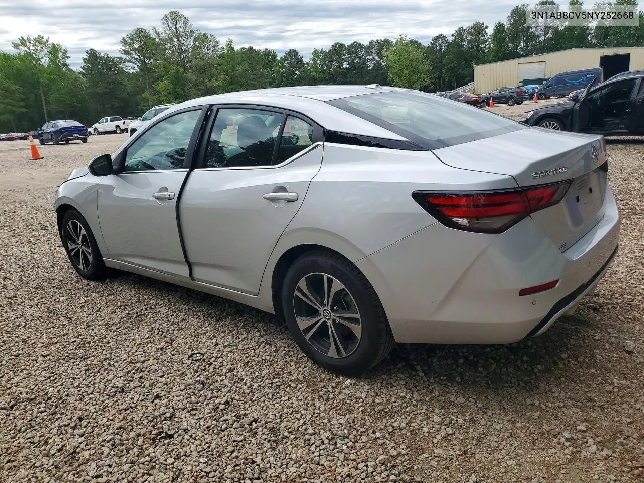 2022 Nissan Sentra Sv VIN: 3N1AB8CV5NY252668 Lot: 56675466