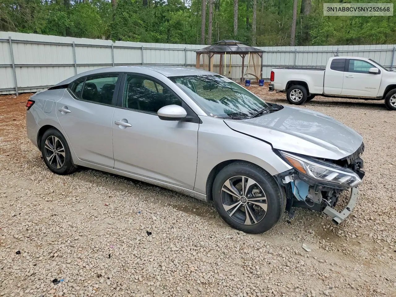 2022 Nissan Sentra Sv VIN: 3N1AB8CV5NY252668 Lot: 56675466