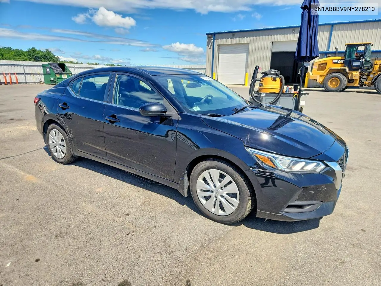 2022 Nissan Sentra S VIN: 3N1AB8BV9NY278210 Lot: 57361966