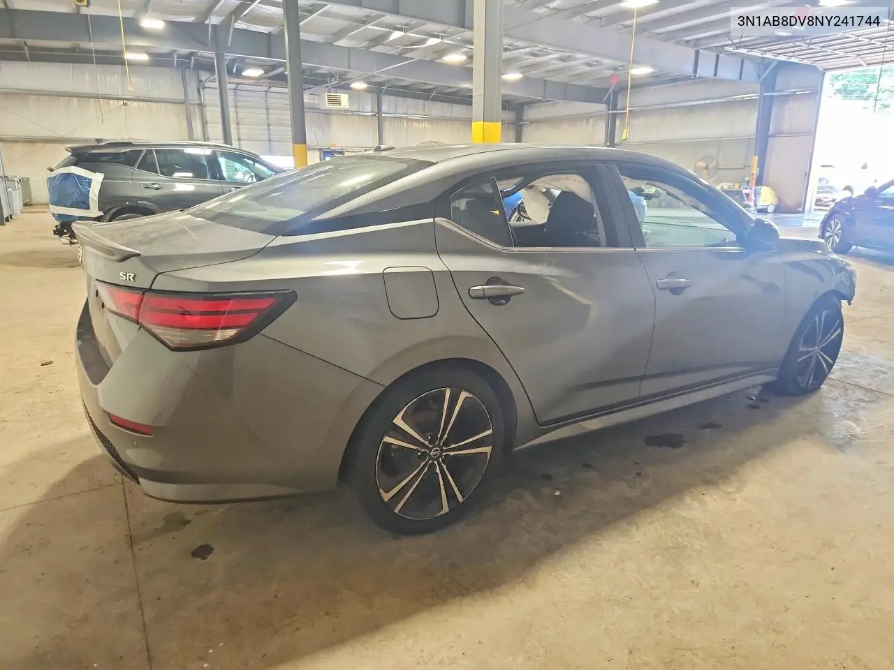 2022 Nissan Sentra Sr VIN: 3N1AB8DV8NY241744 Lot: 60853626
