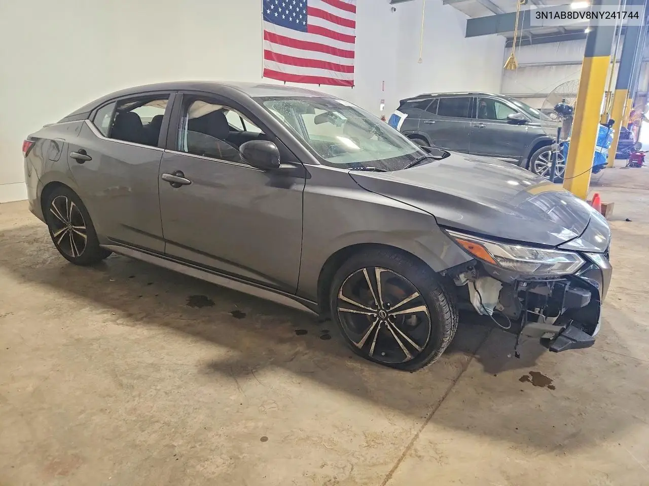 2022 Nissan Sentra Sr VIN: 3N1AB8DV8NY241744 Lot: 60853626