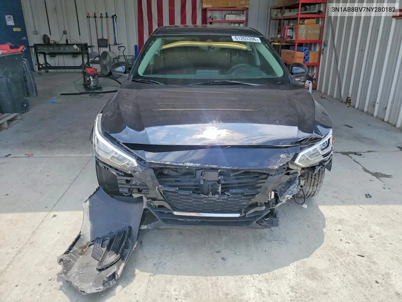 3N1AB8BV7NY280182 2022 Nissan Sentra S