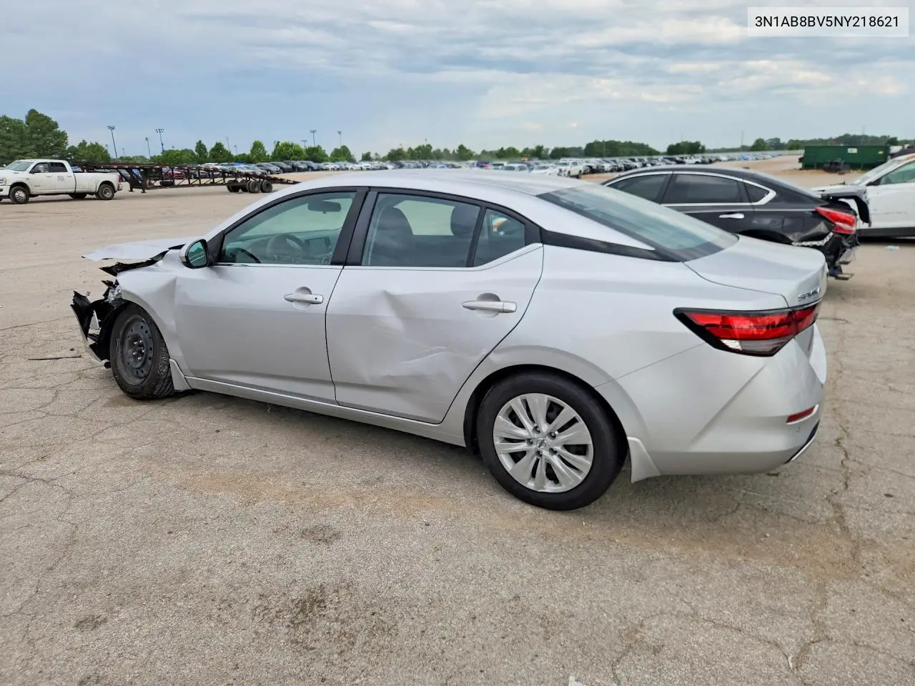 2022 Nissan Sentra S VIN: 3N1AB8BV5NY218621 Lot: 61668476