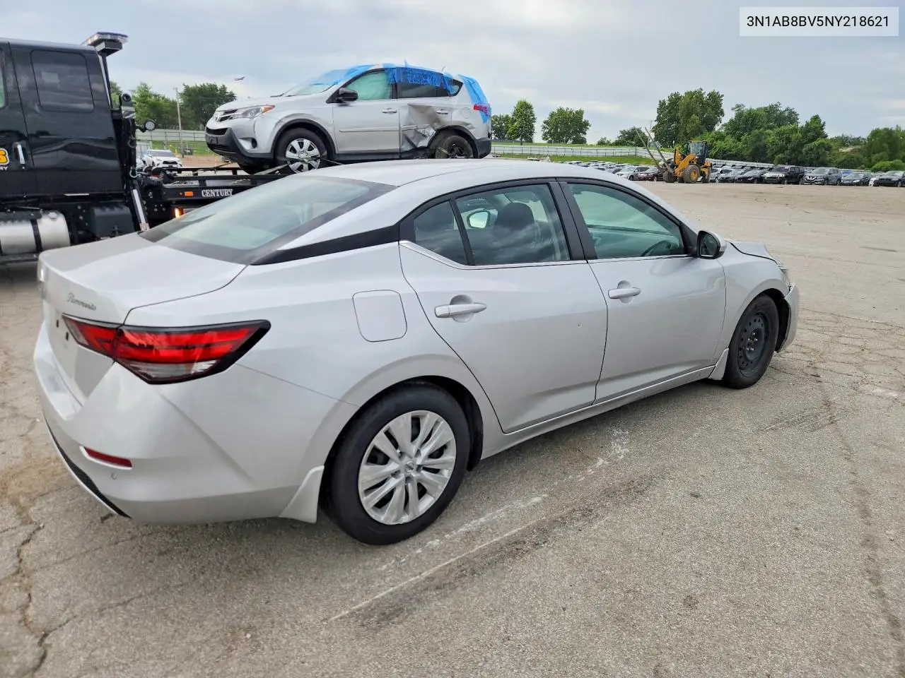 2022 Nissan Sentra S VIN: 3N1AB8BV5NY218621 Lot: 61668476