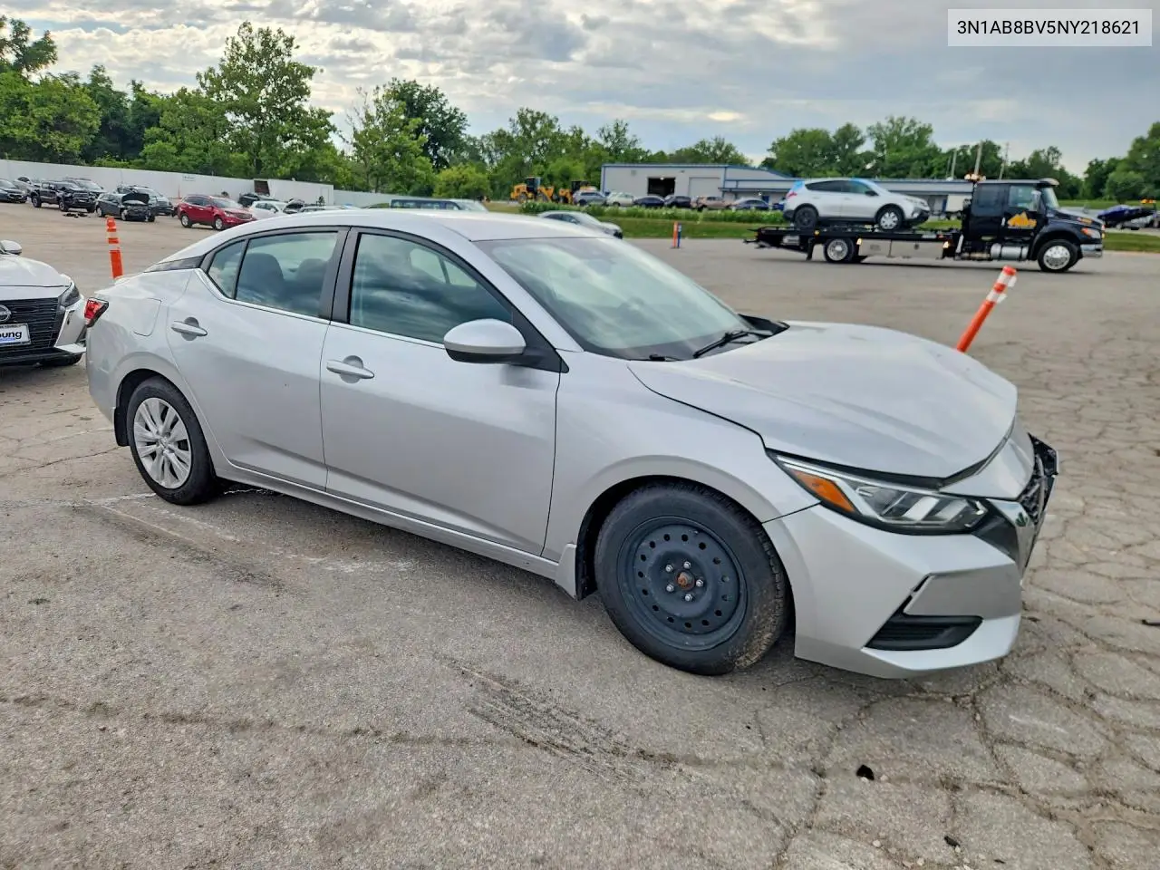 2022 Nissan Sentra S VIN: 3N1AB8BV5NY218621 Lot: 61668476