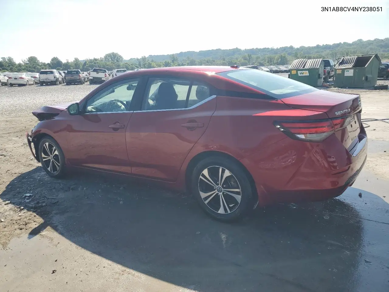 3N1AB8CV4NY238051 2022 Nissan Sentra Sv