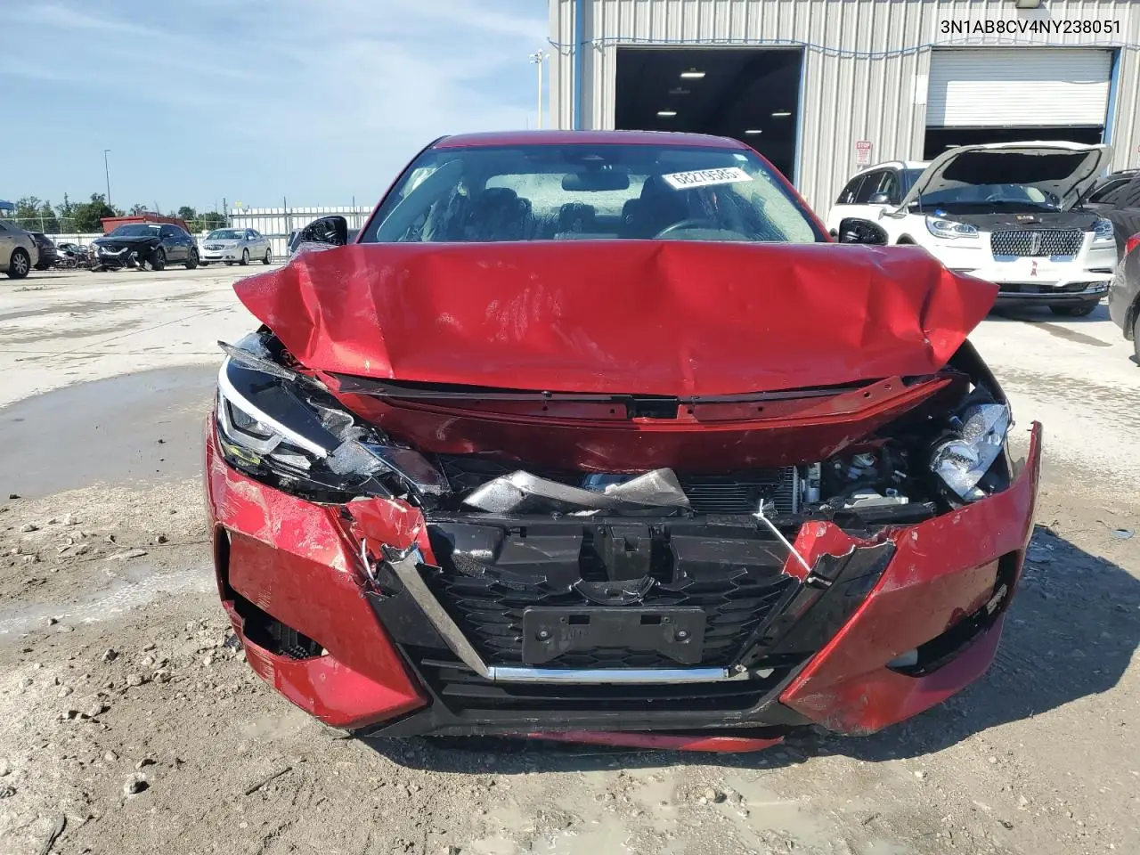 3N1AB8CV4NY238051 2022 Nissan Sentra Sv