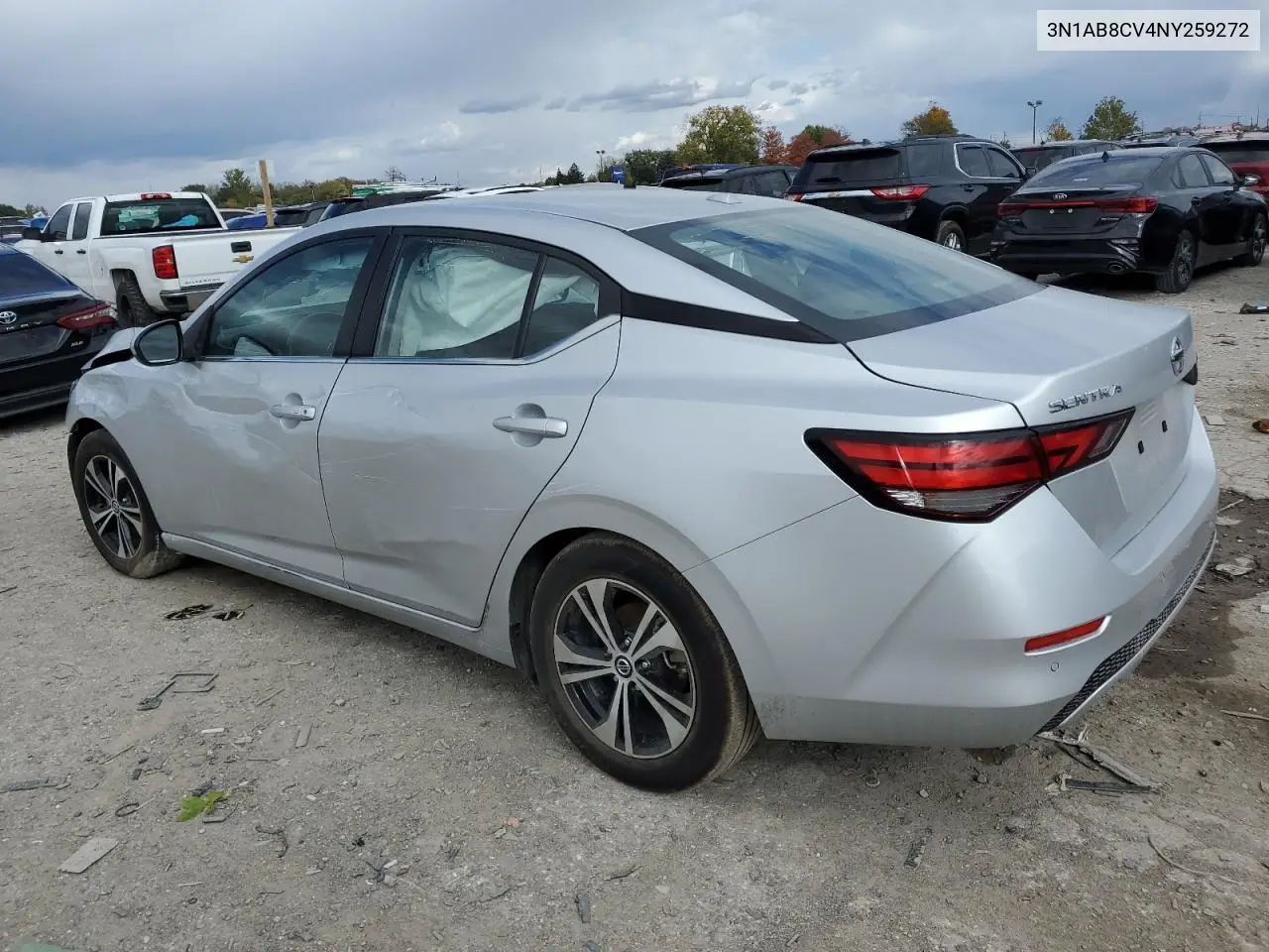 3N1AB8CV4NY259272 2022 Nissan Sentra Sv