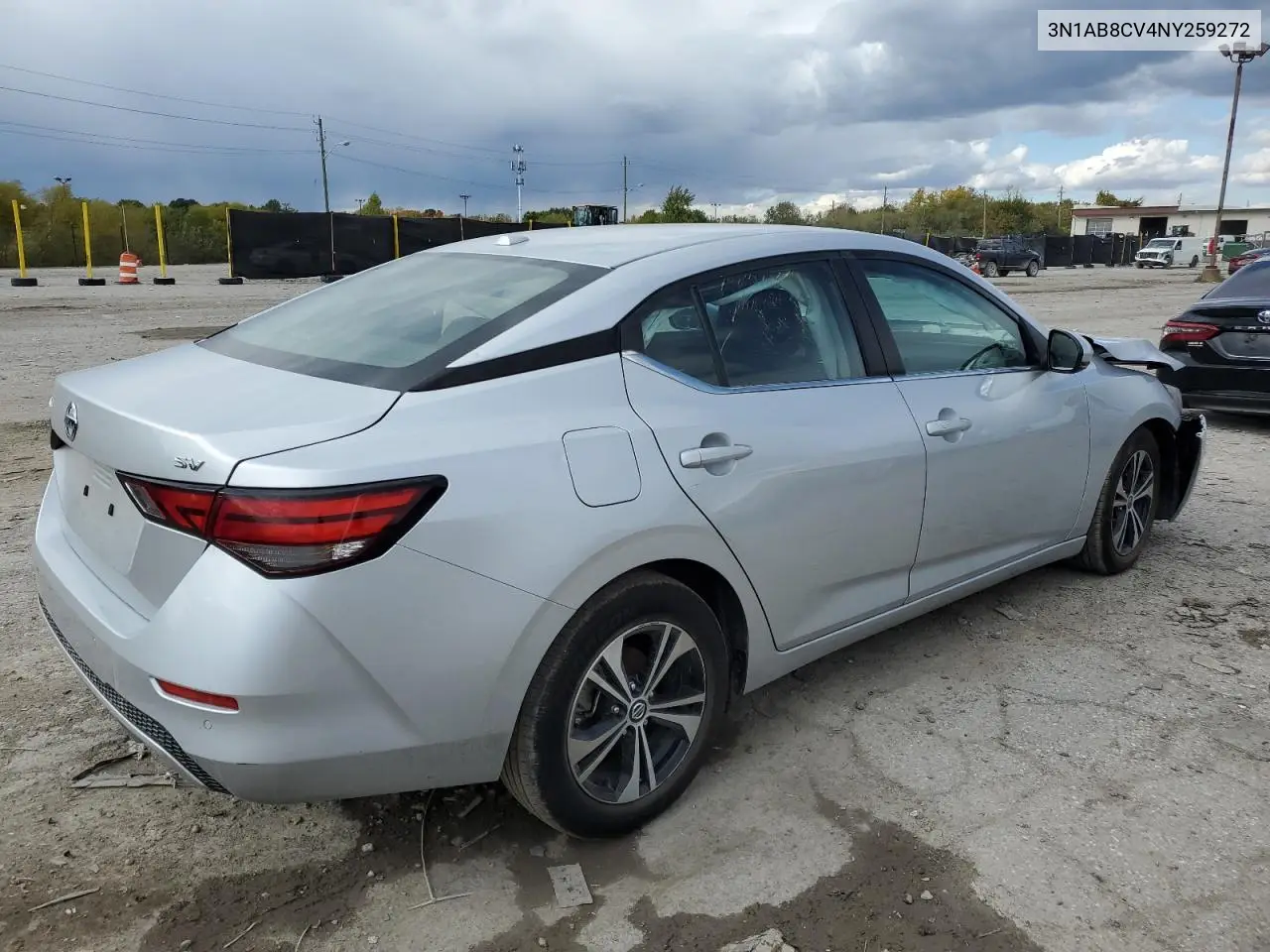 3N1AB8CV4NY259272 2022 Nissan Sentra Sv