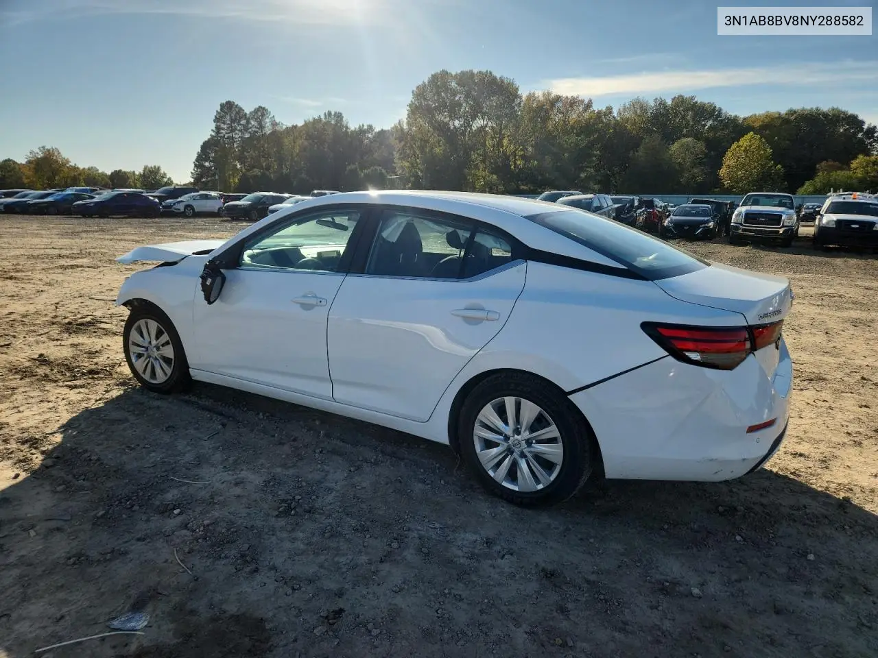 3N1AB8BV8NY288582 2022 Nissan Sentra S