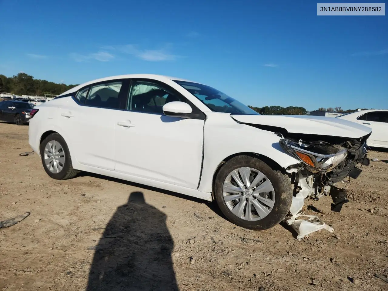 3N1AB8BV8NY288582 2022 Nissan Sentra S