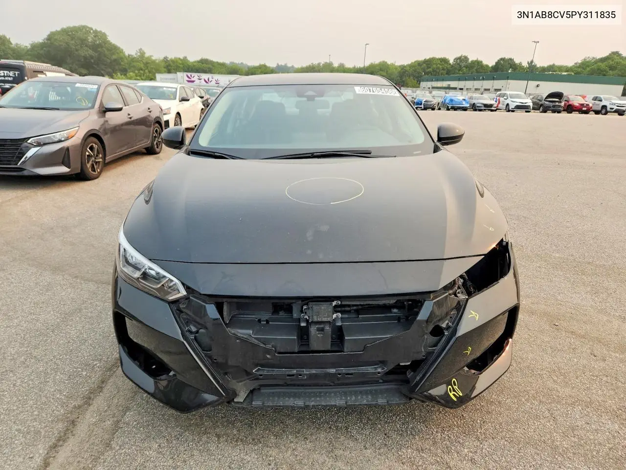 2023 Nissan Sentra Sv VIN: 3N1AB8CV5PY311835 Lot: 60765456