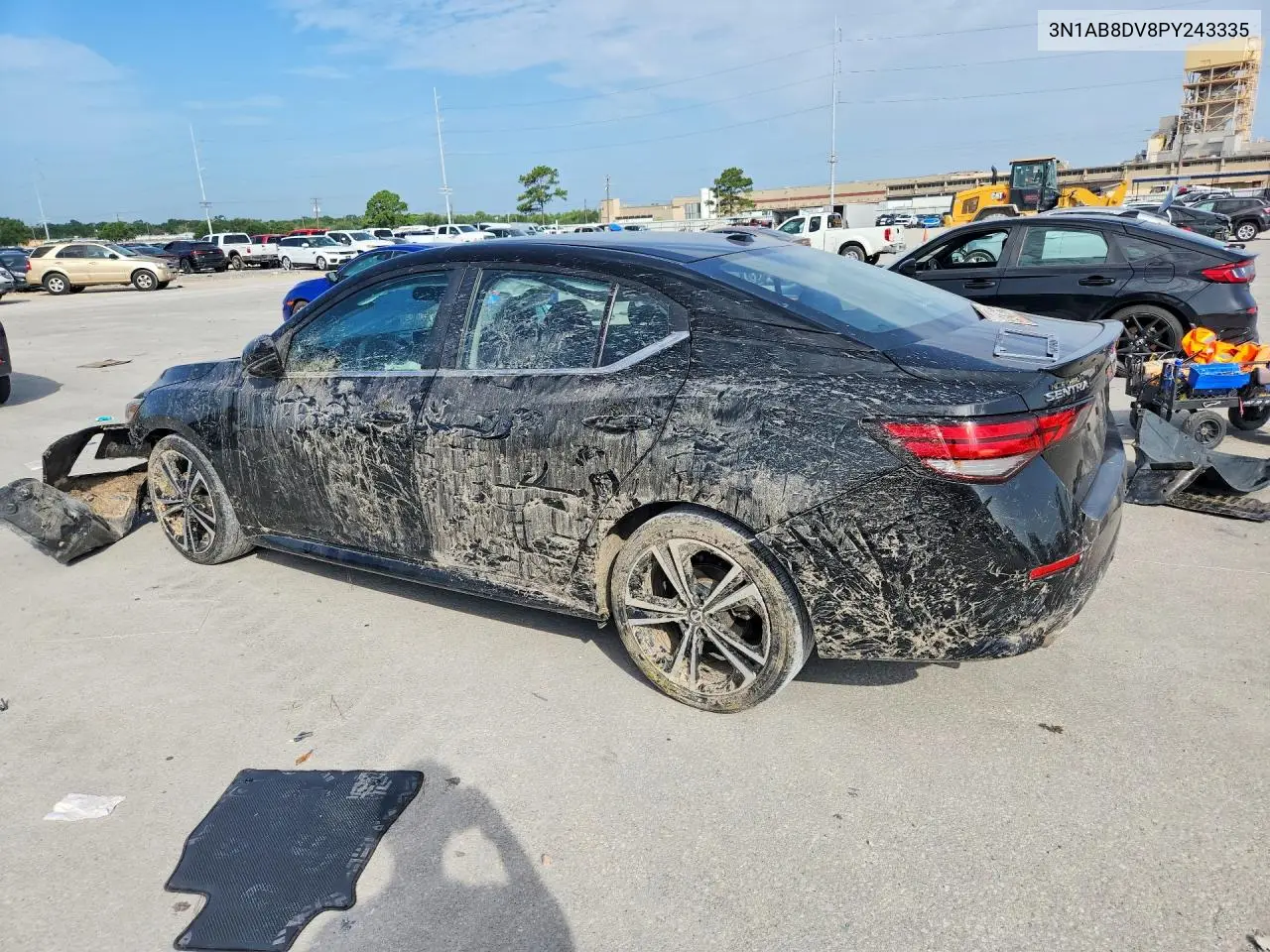 2023 Nissan Sentra Sr VIN: 3N1AB8DV8PY243335 Lot: 61681076