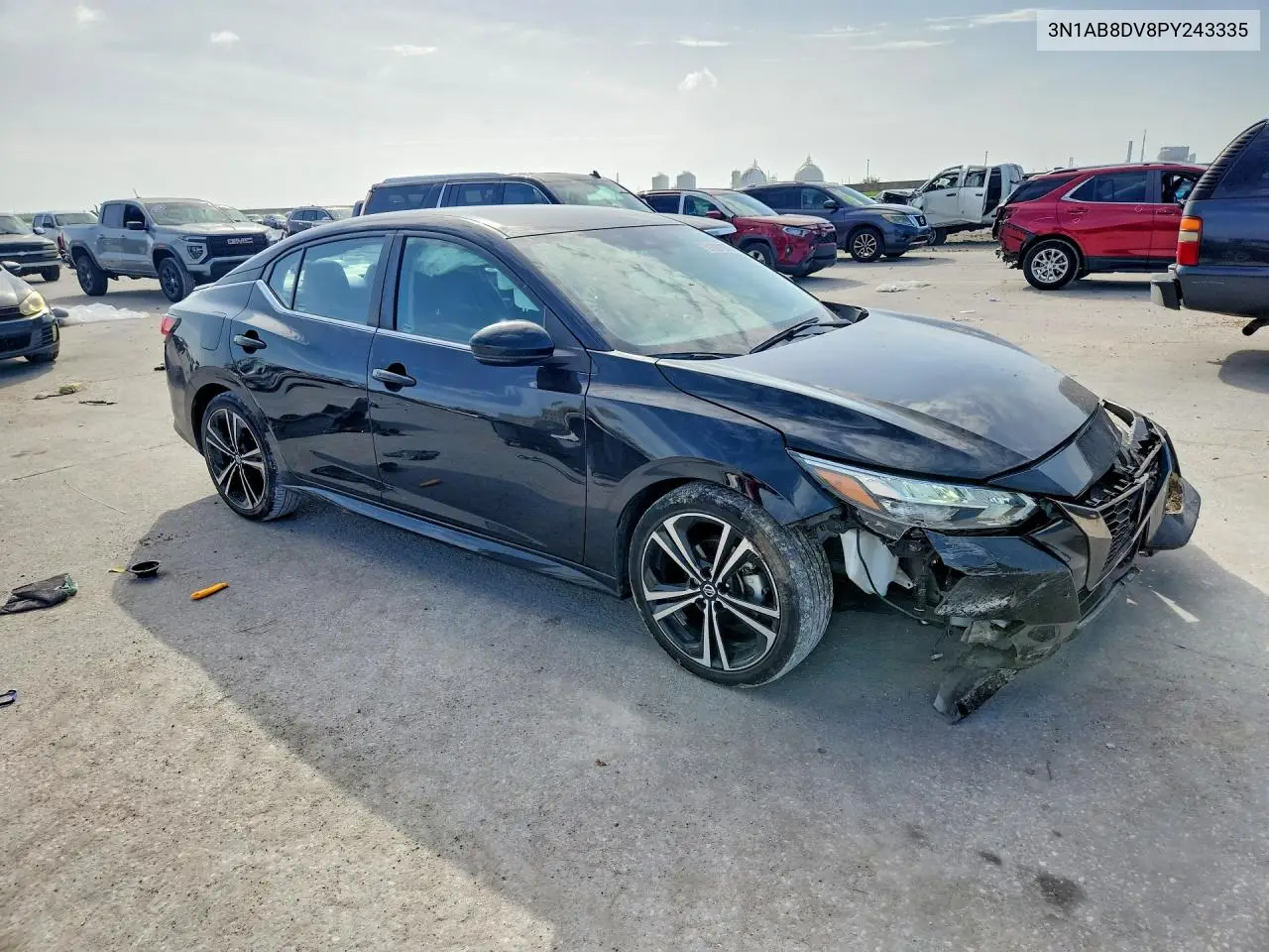 2023 Nissan Sentra Sr VIN: 3N1AB8DV8PY243335 Lot: 61681076