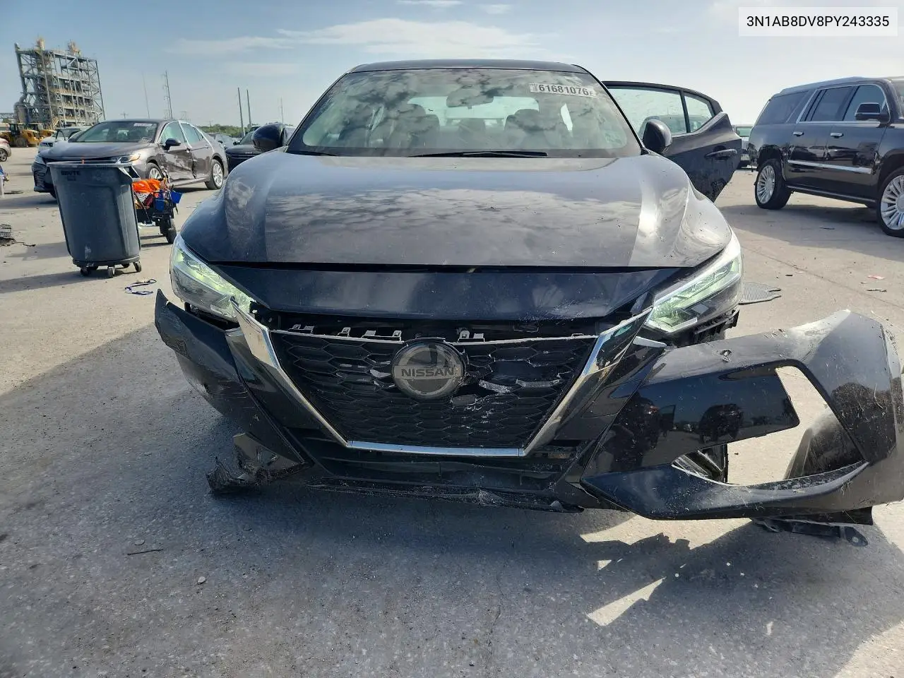 2023 Nissan Sentra Sr VIN: 3N1AB8DV8PY243335 Lot: 61681076