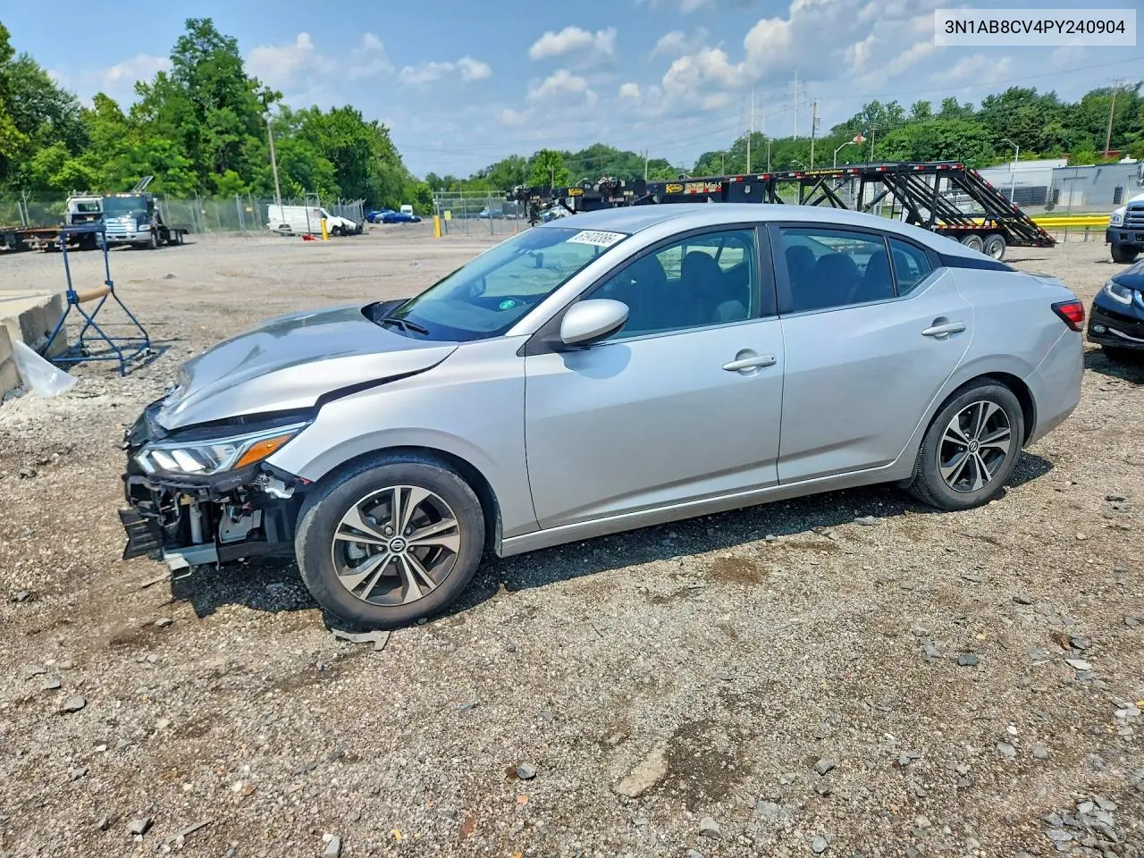 2023 Nissan Sentra Sv VIN: 3N1AB8CV4PY240904 Lot: 61970386