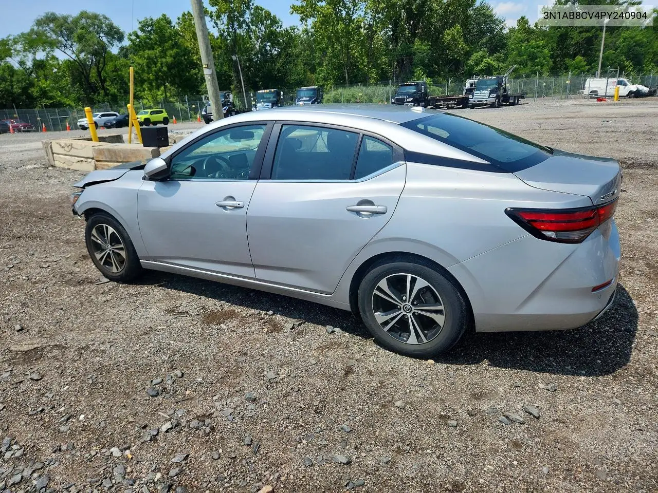 2023 Nissan Sentra Sv VIN: 3N1AB8CV4PY240904 Lot: 61970386