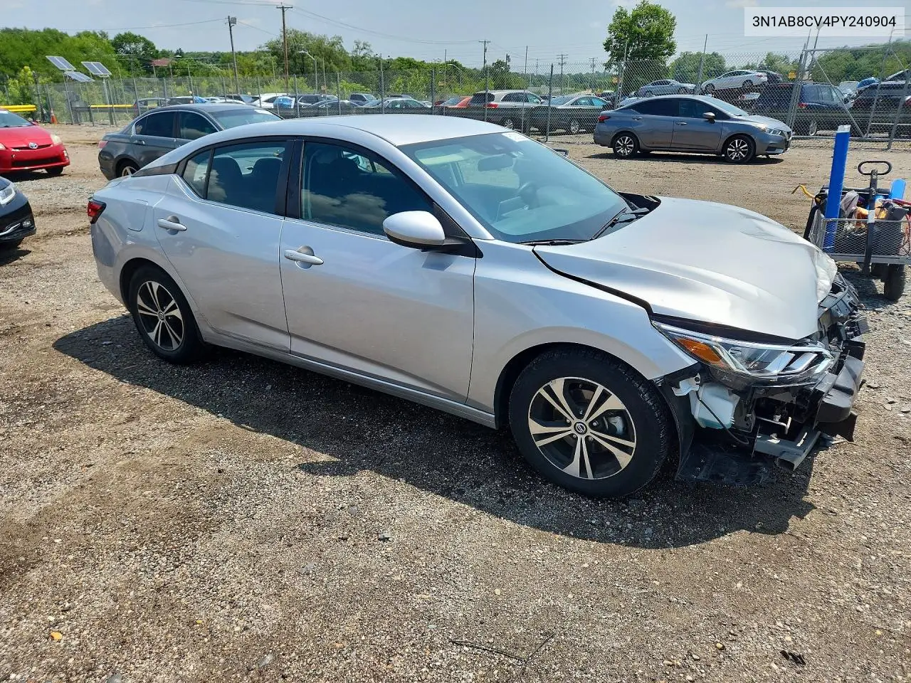 2023 Nissan Sentra Sv VIN: 3N1AB8CV4PY240904 Lot: 61970386